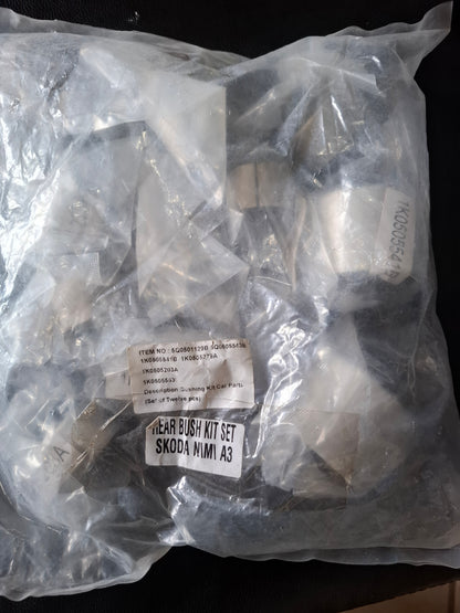 Audi A3, Skoda Superb, Octavia N/M - Rear Bush Kit (Kit of 12 pcs) - MJ