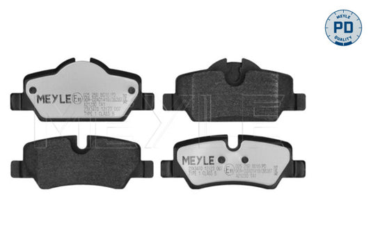 Mini F55, F56 - Rear Brake Pads 0252598016/PD - Meyle Germany