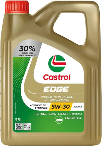 Castrol Edge 5W-30 Fully Synthetic Engine Oil 3.5 Litres - Castrol