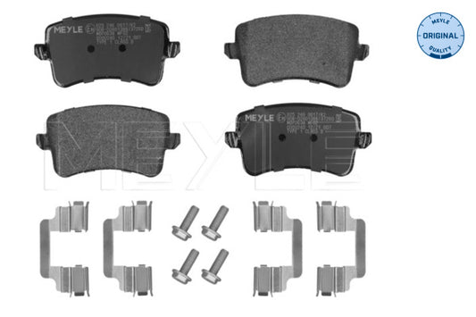 Audi A4 8K - Rear Brake Pads 0252460617/K2 - Meyle