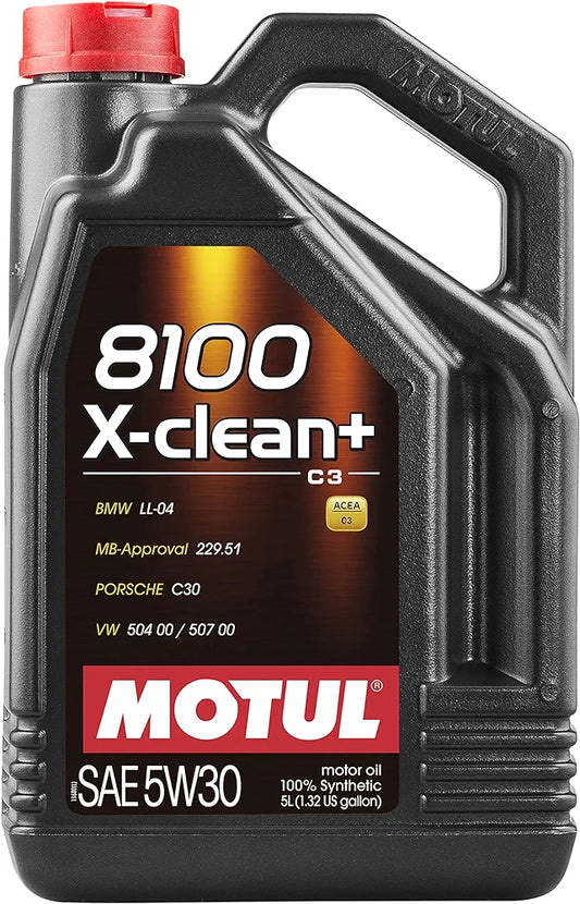 Motul 8100 X-clean+ SAE 5W-30 5 litres - Motul