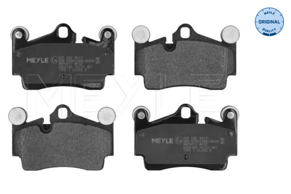 Audi Q7 4LB, VW Touareg, Porsche Cayenne - Rear Brake Pads 0252369417 - Meyle