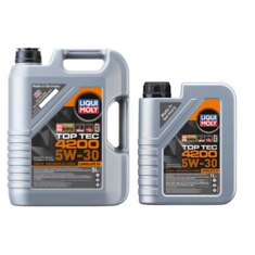 BMW 3 F30, 5 F10 Service Combo, Liqui Moly Top Tec 4200 5W-30 6L ( 5+1 ) and Mahle Oil Filter OX 404D - 8972 & 8973 Liqui Moly, Mahle