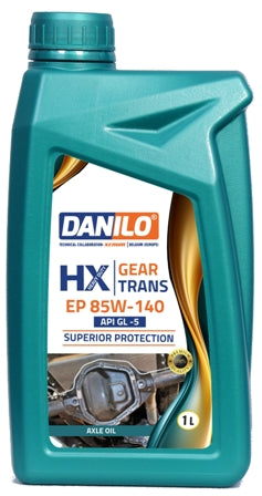 Danilo Manual Gear Oil GL-5 EP 85W-140 5L - Danilo Netherlands