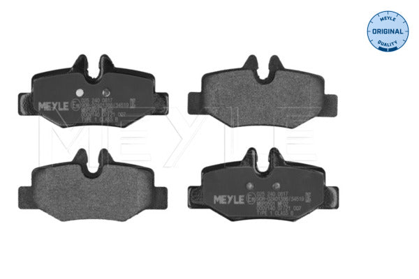 Mercedes W639 Rear Brake Pads -  0252400817 Meyle