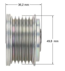 Mercedes C Class 203, 204, E Class 211, S Class 220 (Diesel) - Alternator Freewheel Clutch (Alternator Pulley) - F5-1058 - Optimal Automotive GmBH