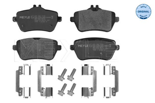 Mercedes S Class C217, S222 Rear Brake Pad Set - 0252507119 Meyle Germany