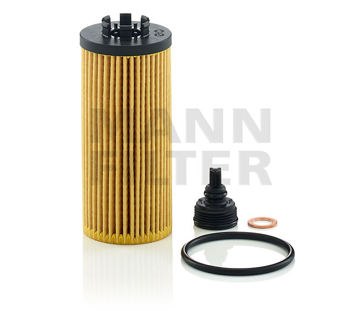 BMW X1 F48, Mini F55, F56, Clubman F54, Countryman F60 - Oil Filter HU 6012z KIT - Mann