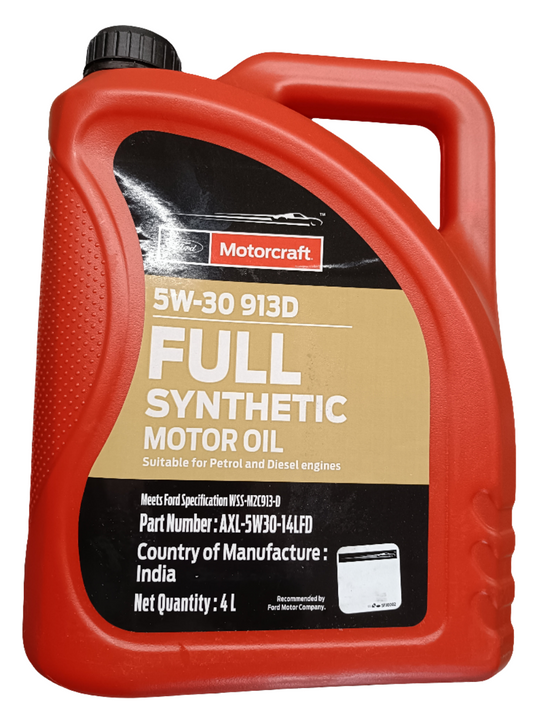 Ford 5W-30 Full Synthetic Engine Oil 4 Litres - Ford