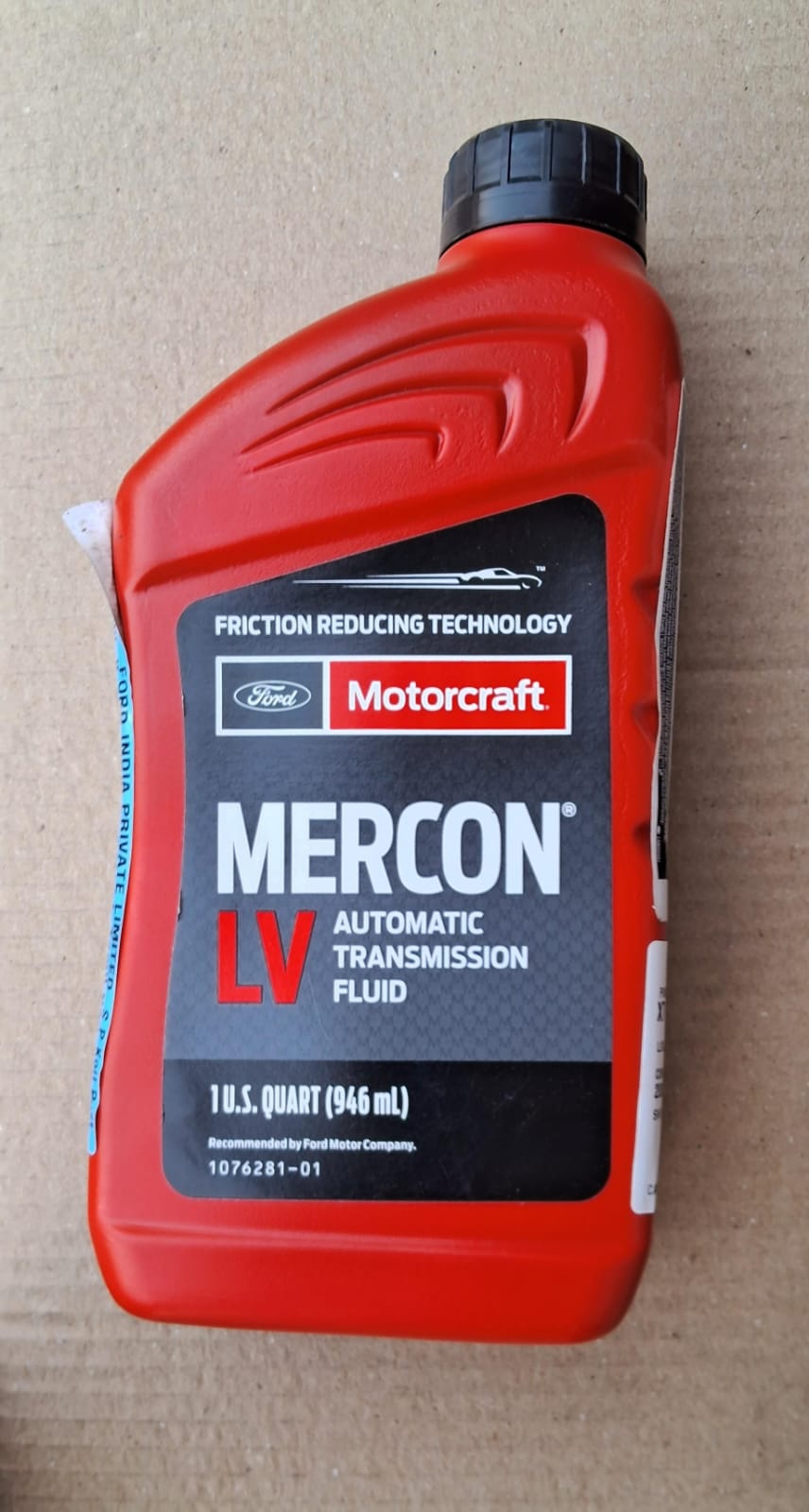 Ford Mercon LV Automatic Transmission Fluid 946ML - XT-10-QLVC Ford ...
