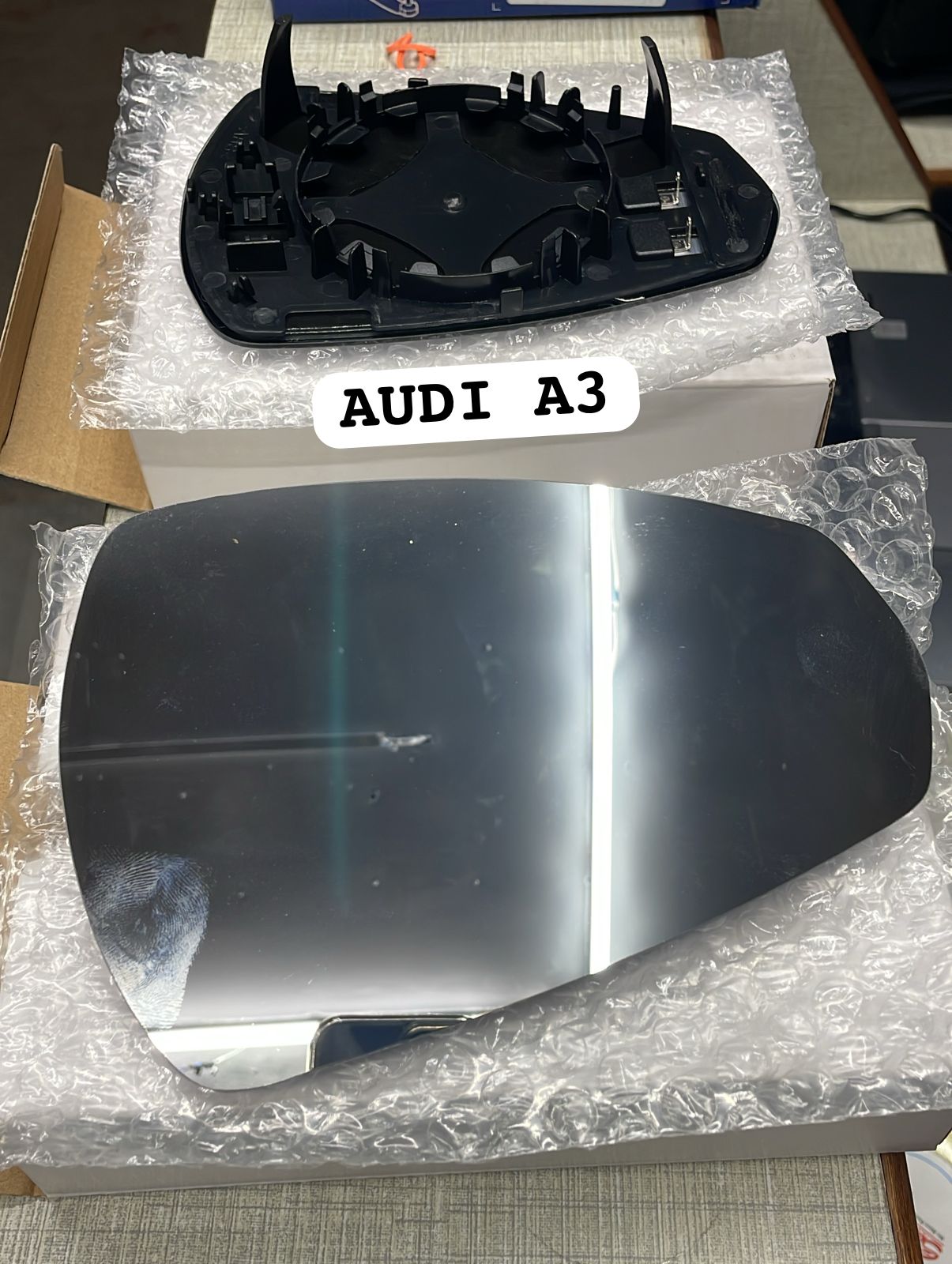 Audi A3 8V1 2012- Left Side Glass Mirror - MJ