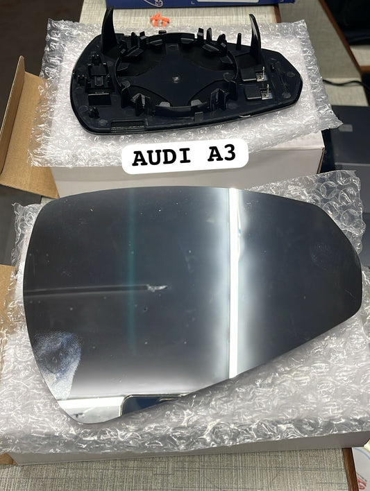 Audi A3 8V1 2012- Left Side Glass Mirror - MJ