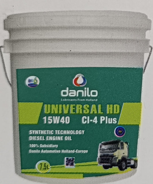 Danilo 15W-40 CI 4 Plus 7.5L - Danilo Netherlands