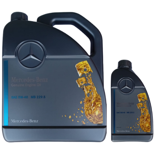 Mercedes 5W-40 Engine Oil 6 Litres MB 229.5 - Mercedes