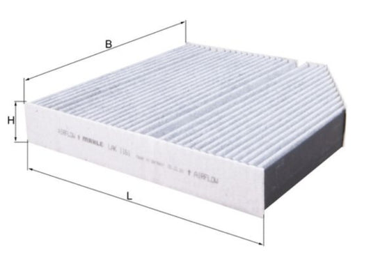 Mercedes W205, W213, GLC X253 AC Filter - LAK 1161 Mahle