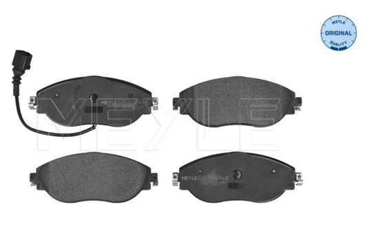 Audi A3 8V1, Q2, Q3 F3B, Skoda Superb II, VW Passat Front Brake Pad Set - 0252511720/W Meyle Germany