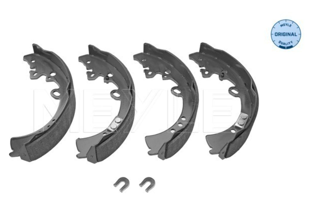 Toyota Fortuner N15, Hilux 7, 8 2015- Rear Brake Shoe Set - 30-145330006 Meyle Germany