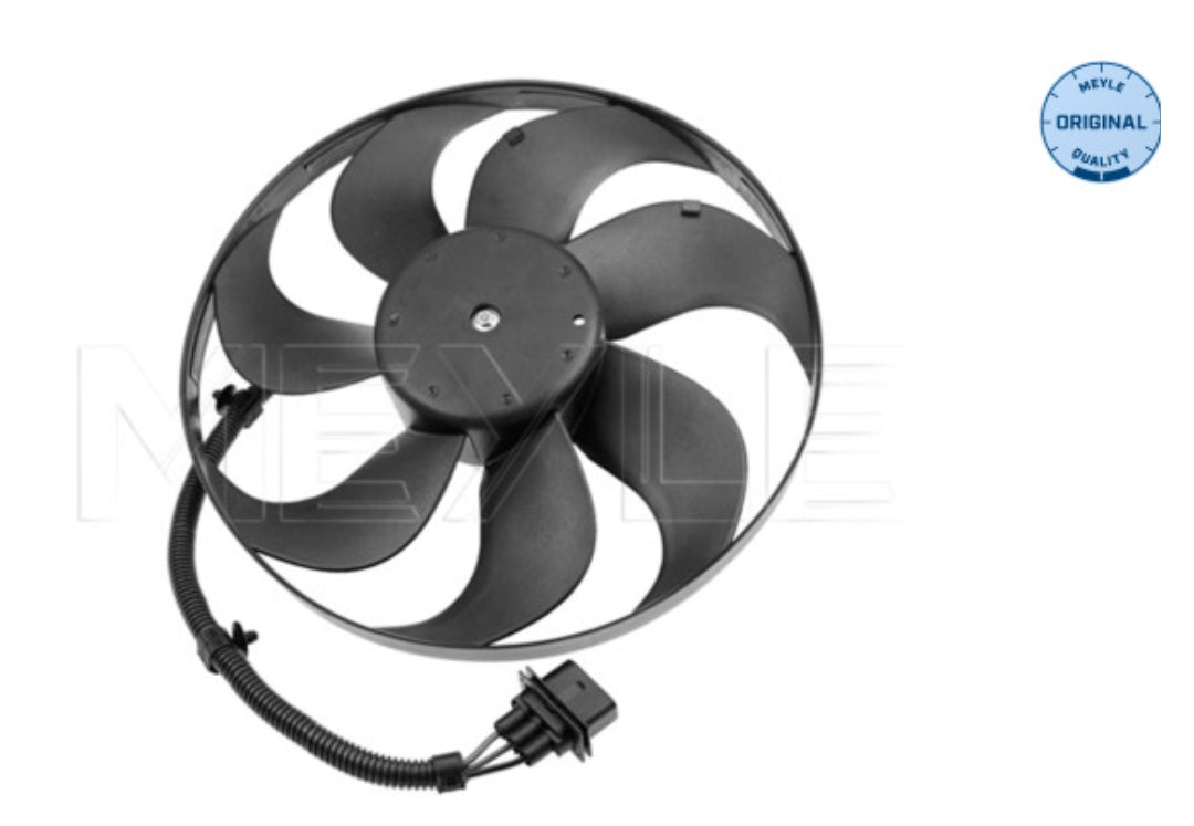 Skoda Fabia I, Octavia I, VW Polo I Radiator Fan - 1002360009 Meyle Germany