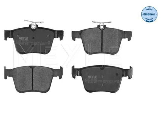 Audi A3 8V1, Q2 GAB, TT FV3, Skoda Karoq NU7, Octavia III, IV, VW Jetta BU3 Rear Brake Pad Set - 0252500816 Meyle Germany