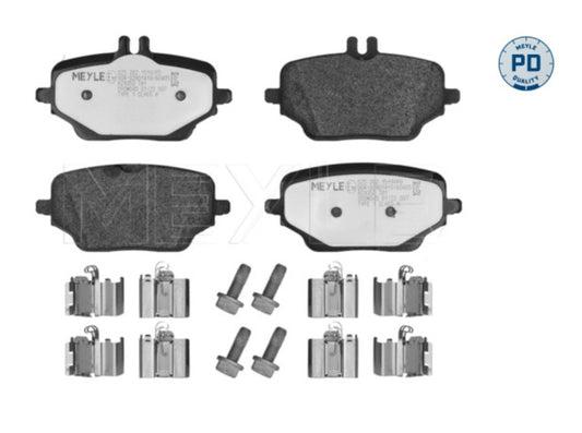 Mercedes GLE V167 300d, 350d 4-matic Rear Brake Pad Set - 0252621519/PD Meyle Germany