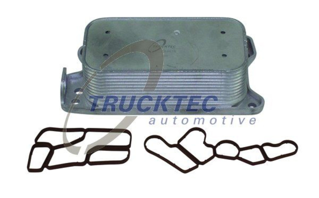 Mercedes C Class 204, E Class 211, 212, 221, 251 Petrol Oil Cooler - 02.18.130 Trucktec Germany