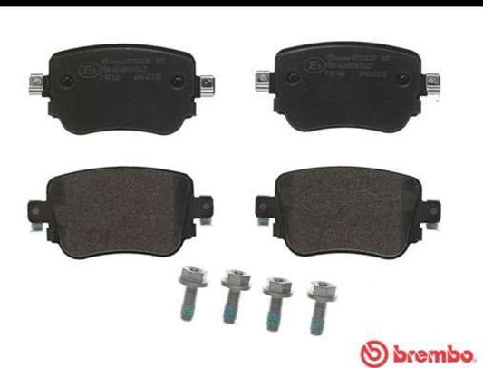 Audi A1, Q3, Seat, Skoda Octavia III, Volkswagen (2015 Onwards) - Rear Brake Pad Set - P85140 Brembo
