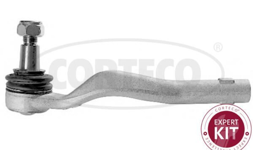 Mercedes CLS C218, GLK X204, W212 Tie Rod End Set of 2 - 49399067, 49398977 Corteco Germany