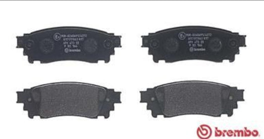 Toyota Land Camry 2018-, Lexus ES, LM, NX, NX II, RX, RZ Rear Brake Pad Set - P83166 Brembo