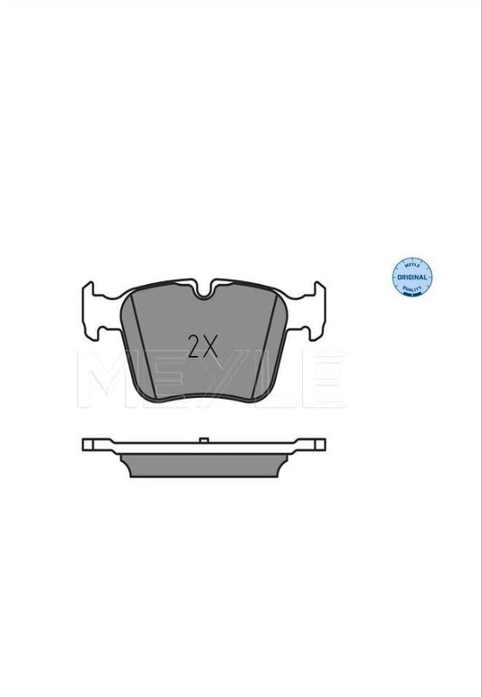 Mercedes C W205 Rear Brake Pads 2052535416 - Meyle