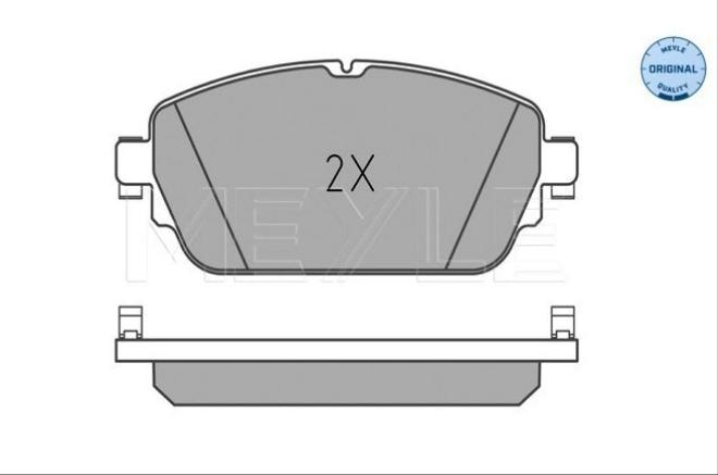 Mercedes C Class 205, C 238, E Class 213, Front Brake Pads 0252203219 - Meyle