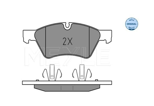 Mercedes W211 E500 4-matic, ML W164 Front Brake Pad Set -  0252392221 Meyle