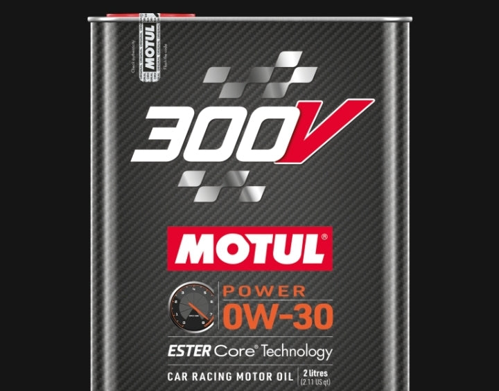 Motul Power 300V 0W-30 Car Racing Motor Oil 2L - 110856 Motul