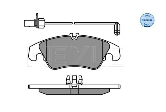 Audi A4 8K2, A6 4G2, Q5 8RB Front Bràke Pads - 0252474319/W Meyle