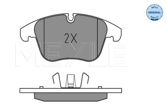 Jaguar S-Type X200, Jaguar XF X250 Front Brake Pads 0252408418 - Meyle