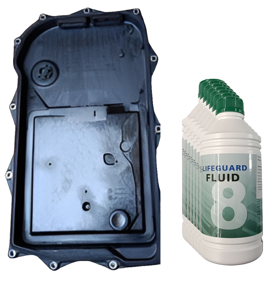 BMW 3 F30, G20, 5 F10, G30, 7 F01, Jaguar XF X250, X260 Transmission Pan ZF, Transmission Oil 7 Litres ZF 8 Combo - ZF