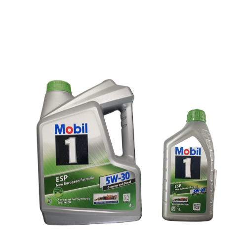 Mobil 1 Advanced Full Synthetic Engine Oil 5W-30 ESP 5L (4+1) - Mobil