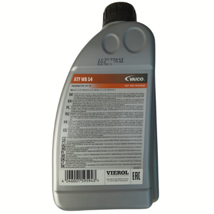 Vaico ATF MB 14 1 litre - 7 Transmission Oil Red Color - V60-0216 - Vaico (Made in Germany)