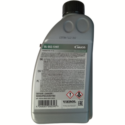 Vaico Synthetic Hydraulic Oil 1 litre - CHF Green Color - VA-002-SYNT - Vaico (Made in Germany)