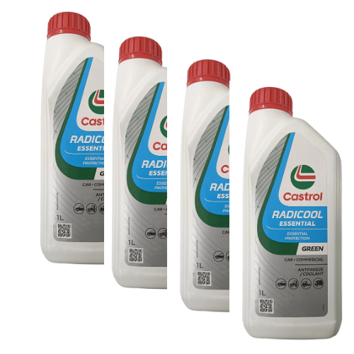 Castrol Green Radicool Essential Protection Antifreeze/Coolant 4L (1LX4) - Castrol