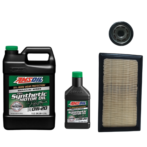 Toyota Innova Hycross Petrol, Hybrid 2.0L Service Combo - Toyota Oil Filter, Air Filter & Amsoil 0W-20 Signature Series 4.726L - Toyota, Amsoil