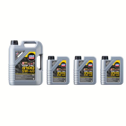 Liqui Moly Top Tec 4100 5W-40 8 Litres - 9511, 9510 Liqui Moly