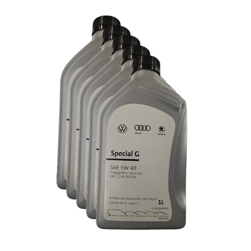 Audi, Skoda, VW Special G SAE 5W-40 5L (5x1) - VW 502 00/505 00