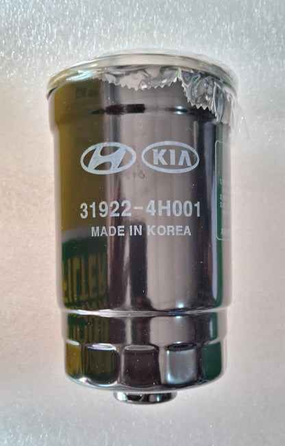 Hyundai Creta Old, Elantra Fluidic, I20, I20 Elite, Tucson, Verna Fluidic - Diesel Filter 31922-4H001 - Hyundai