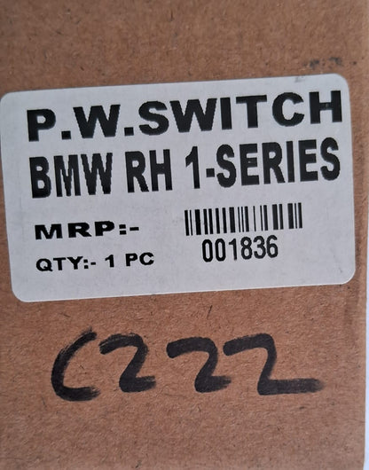 BMW 1 Series - Power Window Switch RH Side - MJ