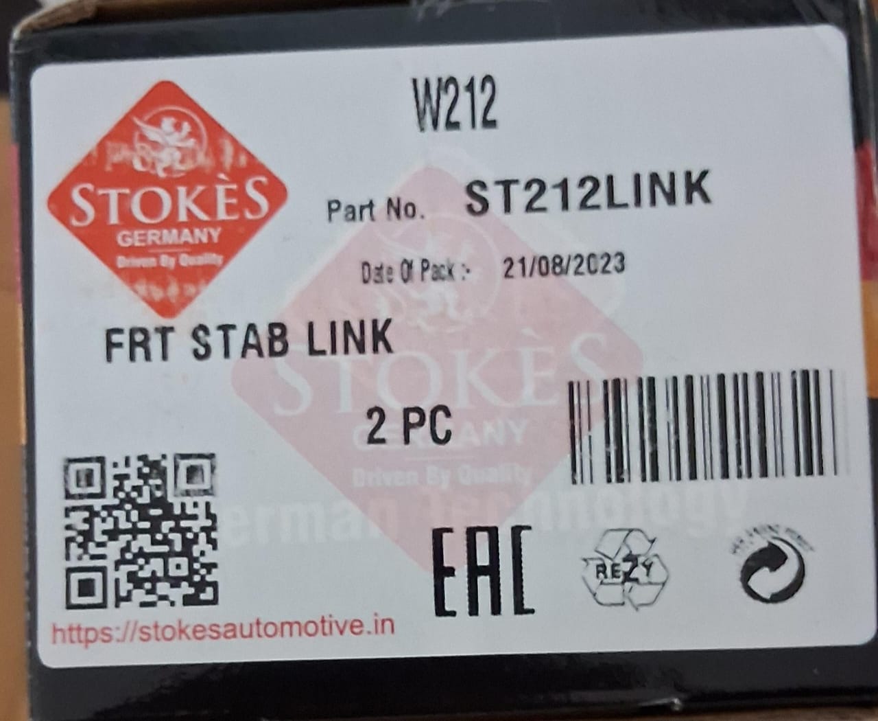 Mercedes E Class 212 - Front Linkers Set of 2 - ST212LINK - Stokes