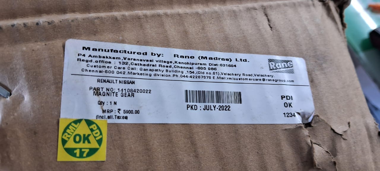 Nissan Magnite - Steering Rack Assy - 14108420022 - Rane