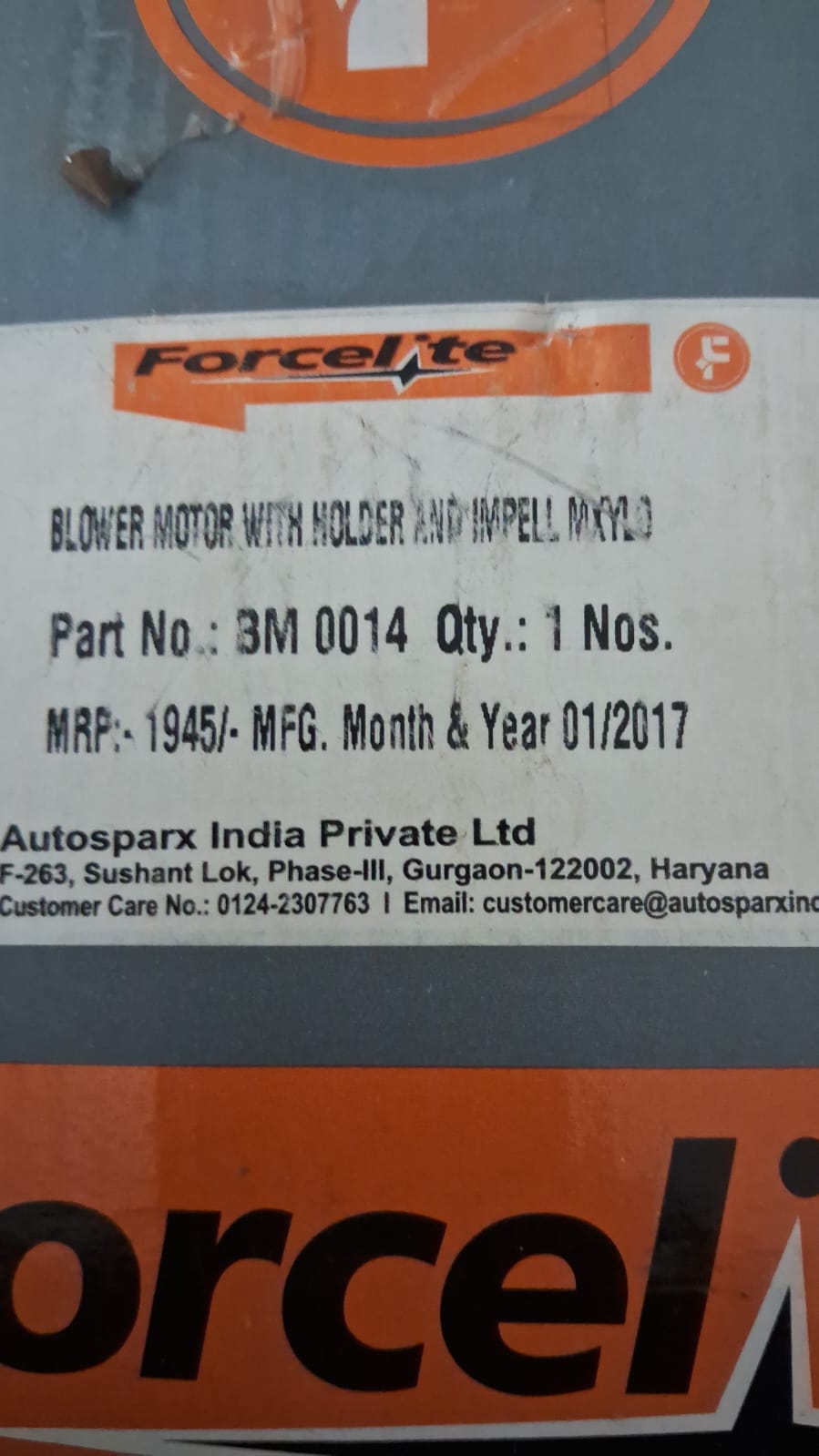 Mahindra Xylo - Blower Motor - BM0014 - Forcelite