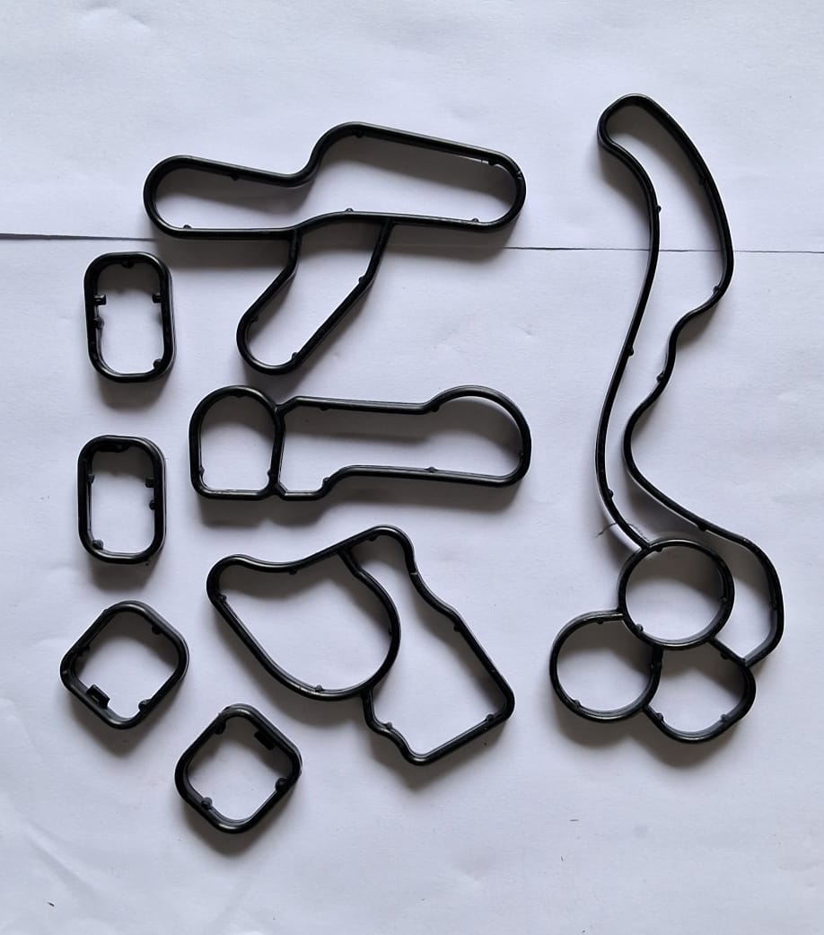 BMW - Oil Cooler Gasket Set of 8 pcs - MJ