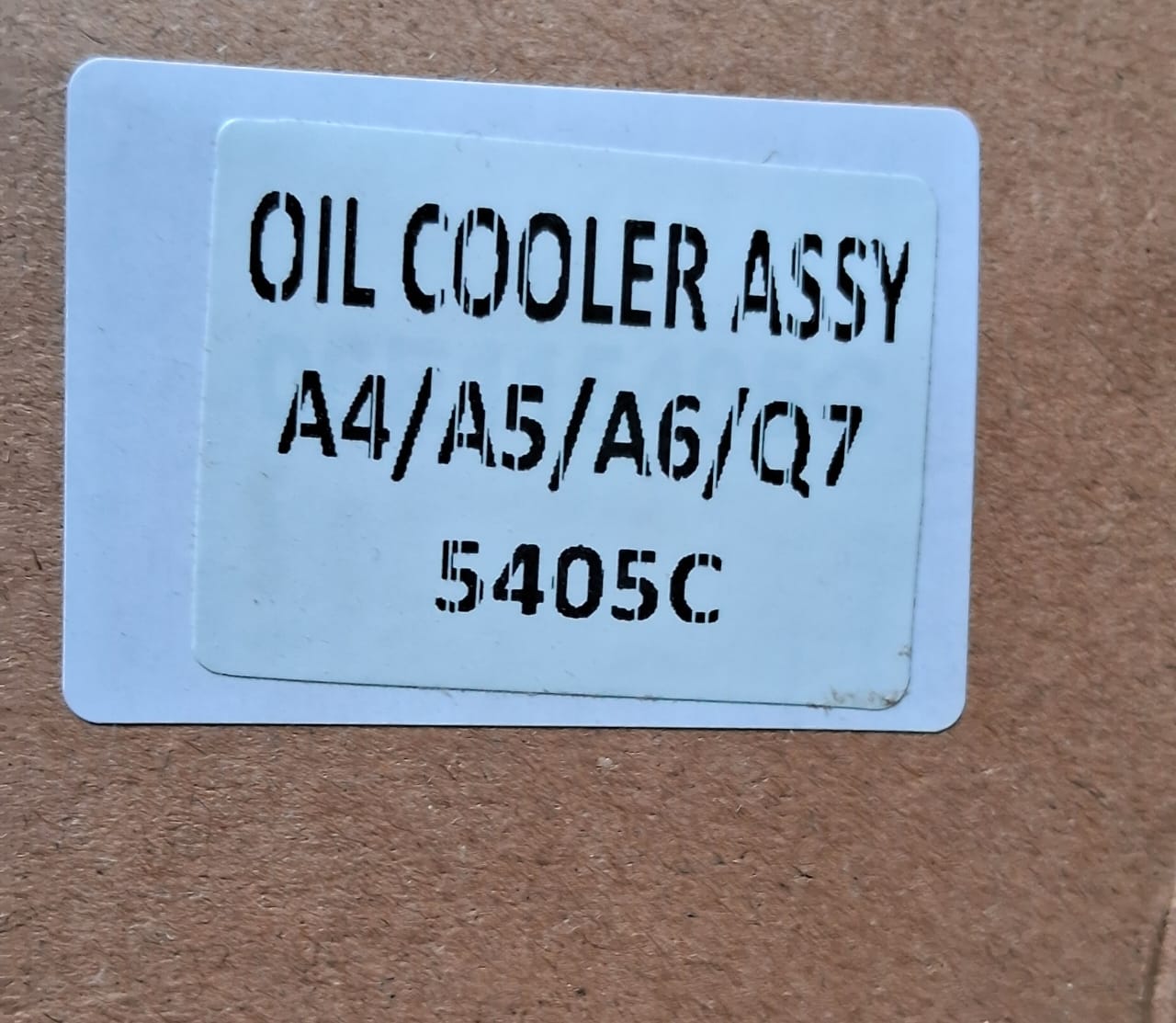 Audi A4, A5, A6, Q7 - Oil Cooler Body 06E115405C - MJ