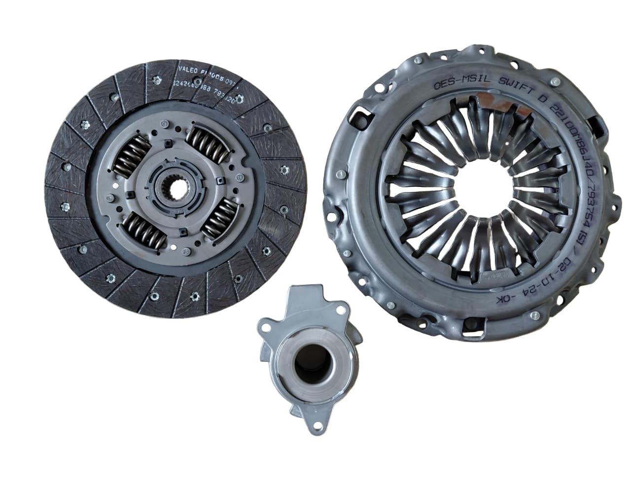 Maruti Suzuki Swift, Dzire, Ertiga, Ciaz, S-cross, XL6 Diesel - Clutch Set with bearing - 22011 M 86J43, 23820 M 79J20 - MGP Genuine